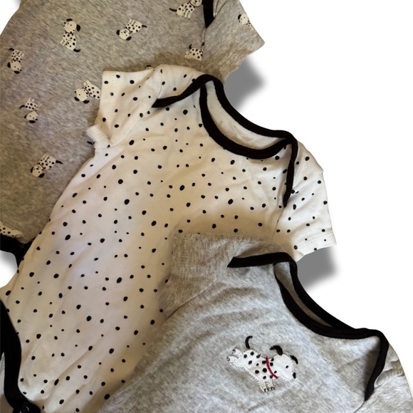 Little Me short sleeve bodysuits / onesies (set of 3) - Picture 3 of 4